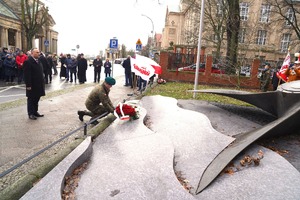Uroczystości rocznicowe poświęcone uczestnikom protestów robotniczych w Grudniu' 70 i Styczniu' 71 w Szczecinie
