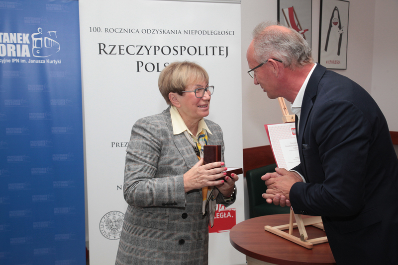 Inauguracja II edycji projektu „Łączka i inne miejsca poszukiwań” – Warszawa, 8 października 2018. Fot. Piotr Życieński (IPN)