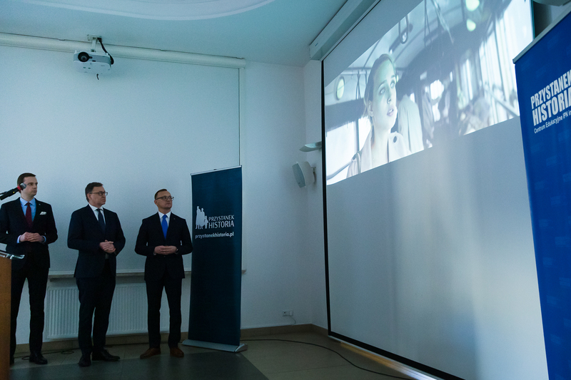 Prezentacja portalu Przystanekhistoria.pl – Warszawa, 11 grudnia 2019. Fot. Sławek Kasper (IPN)