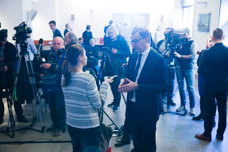 Prezentacja portalu Przystanekhistoria.pl – Warszawa, 11 grudnia 2019. Fot. Sławek Kasper (IPN)