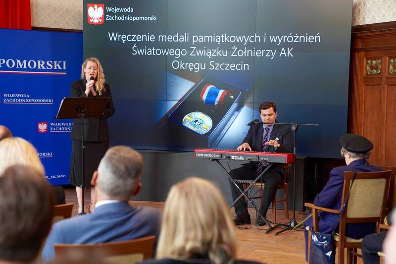 Uroczystość wręczenia medali i odznaczeń Światowego Związku Żołnierzy Armii Krajowej – Szczecin, 18 czerwca 2024.
