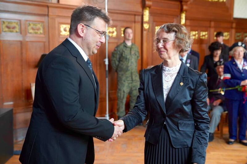 Uroczystość wręczenia medali i odznaczeń Światowego Związku Żołnierzy Armii Krajowej – Szczecin, 18 czerwca 2024.