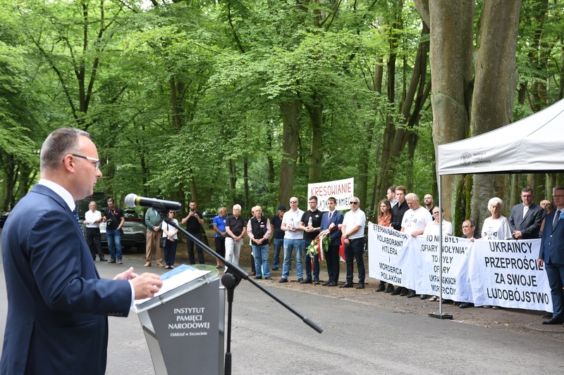 Obchody Narodowego Dnia Pamięci Ofiar Ludobójstwa dokonanego przez ukraińskich nacjonalistów na obywatelach II Rzeczypospolitej Polskiej – Szczecin, 11 lipca 2024 r.