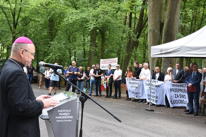 Obchody Narodowego Dnia Pamięci Ofiar Ludobójstwa dokonanego przez ukraińskich nacjonalistów na obywatelach II Rzeczypospolitej Polskiej – Szczecin, 11 lipca 2024 r.