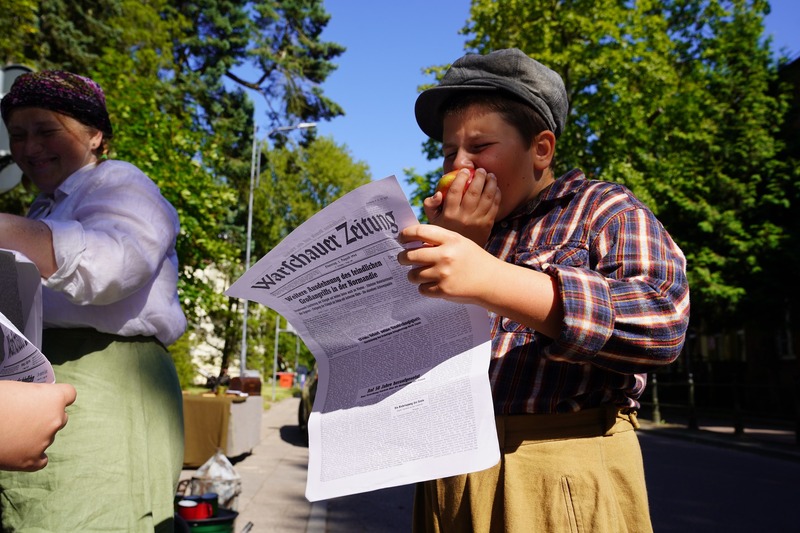 Uroczyste obchody 80. rocznicy wybuchu Powstania Warszawskiego - Koszalin, 1 sierpnia 2024