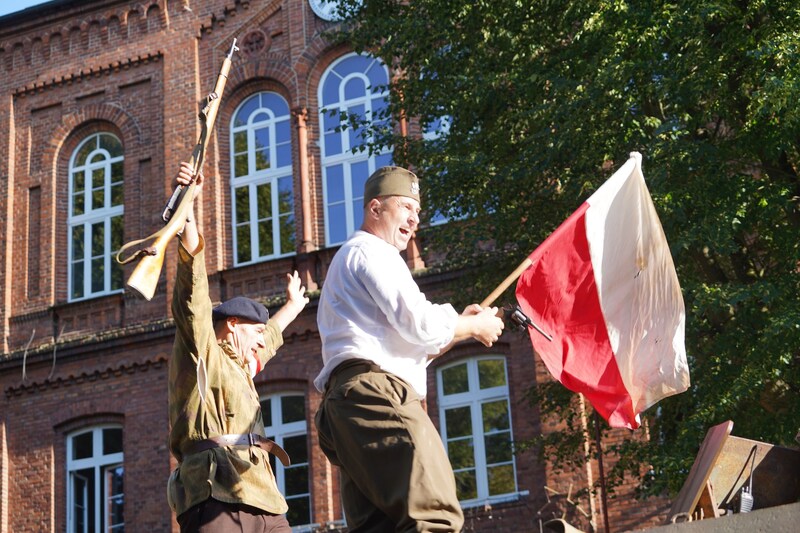 Uroczyste obchody 80. rocznicy wybuchu Powstania Warszawskiego - Koszalin, 1 sierpnia 2024