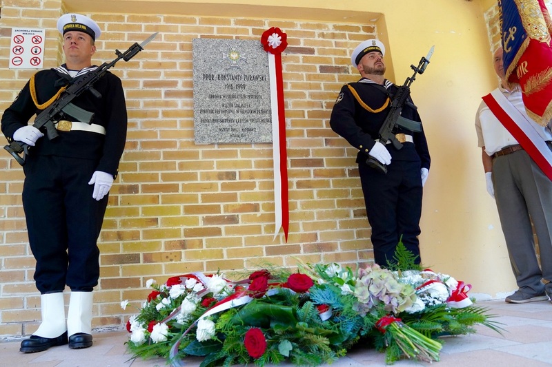 Odsłonięcie tablicy obrońcy Westerplatte, ppor. Konstantego Żurawskiego – 29 sierpnia 2024