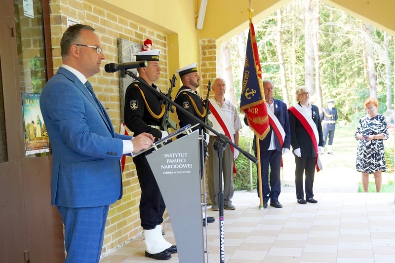 Odsłonięcie tablicy obrońcy Westerplatte, ppor. Konstantego Żurawskiego – 29 sierpnia 2024