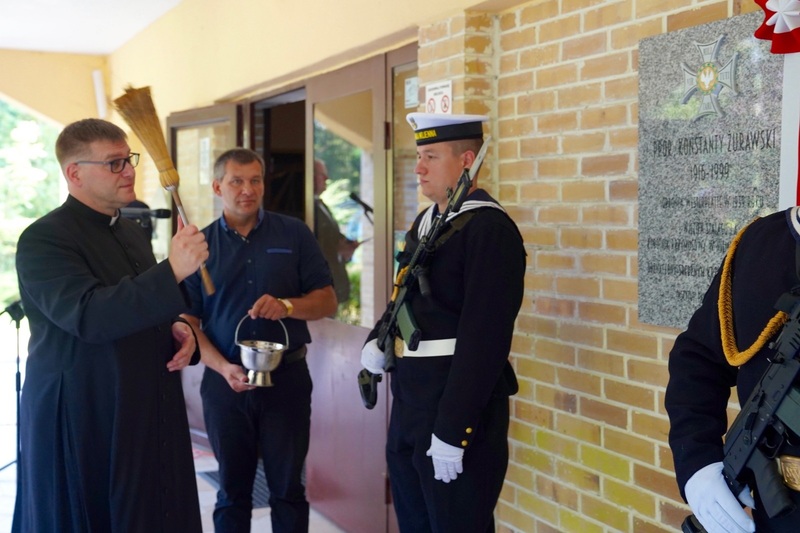 Odsłonięcie tablicy obrońcy Westerplatte, ppor. Konstantego Żurawskiego – 29 sierpnia 2024