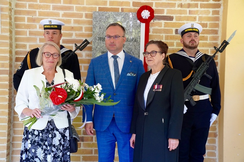 Odsłonięcie tablicy obrońcy Westerplatte, ppor. Konstantego Żurawskiego – 29 sierpnia 2024