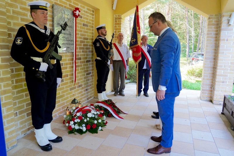 Odsłonięcie tablicy obrońcy Westerplatte, ppor. Konstantego Żurawskiego – 29 sierpnia 2024