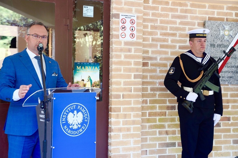 Odsłonięcie tablicy obrońcy Westerplatte, ppor. Konstantego Żurawskiego – 29 sierpnia 2024