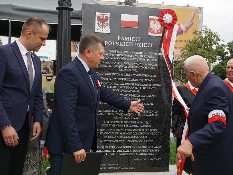 Odsłonięcie pomnika Dzieci Wojny – Gorzów Wielkopolski,10 września 2024
