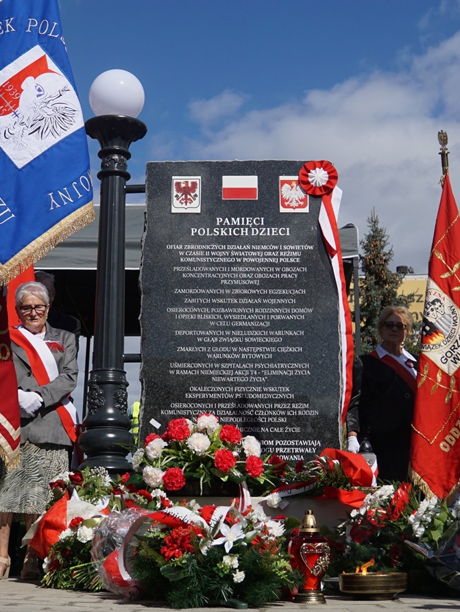 Odsłonięcie pomnika Dzieci Wojny – Gorzów Wielkopolski,10 września 2024