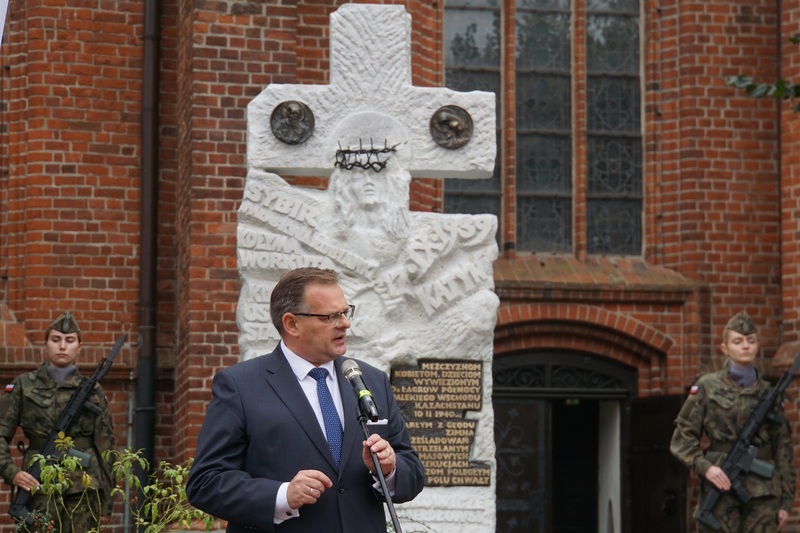 Uroczystości z okazji 85. rocznicy agresji sowieckiej na Polskę oraz 35. rocznicy reaktywacji Związku Sybiraków – Koszalin, 12 września 2014.