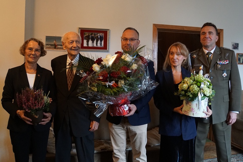 100. urodziny płk. Bolesława Zbigniewa Pawłowskiego ps. Lanca, żołnierza Armii Krajowej