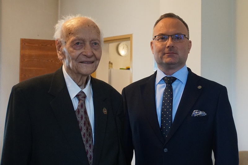 100. urodziny płk. Bolesława Zbigniewa Pawłowskiego ps. Lanca, żołnierza Armii Krajowej