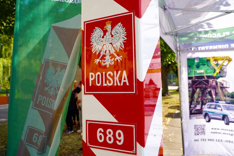 Uroczystość odsłonięcia tablicy upamiętniającej 100. rocznicę utworzenia Korpusu Ochrony Pogranicza – Szczecin, 17 września 2014.