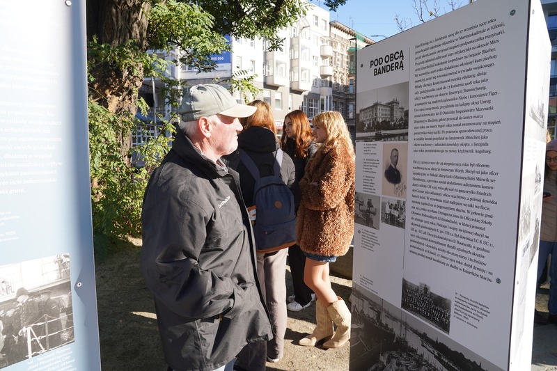 Wernisaż wystawy Oddziałowego Biura Edukacji Narodowej IPN o. w Szczecinie „Admirał Józef Unrug, dowódca i wychowawca” – Szczecin, 15 października 2024