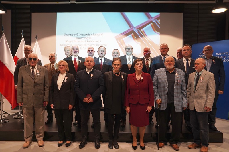 Uroczystość wręczenia odznaczeń państwowych działaczom opozycji antykomunistycznej z lat 1956-1989 – Szczecin, 16 października 2024 r.