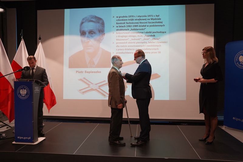 Uroczystość wręczenia odznaczeń państwowych działaczom opozycji antykomunistycznej z lat 1956-1989 – Szczecin, 16 października 2024 r.