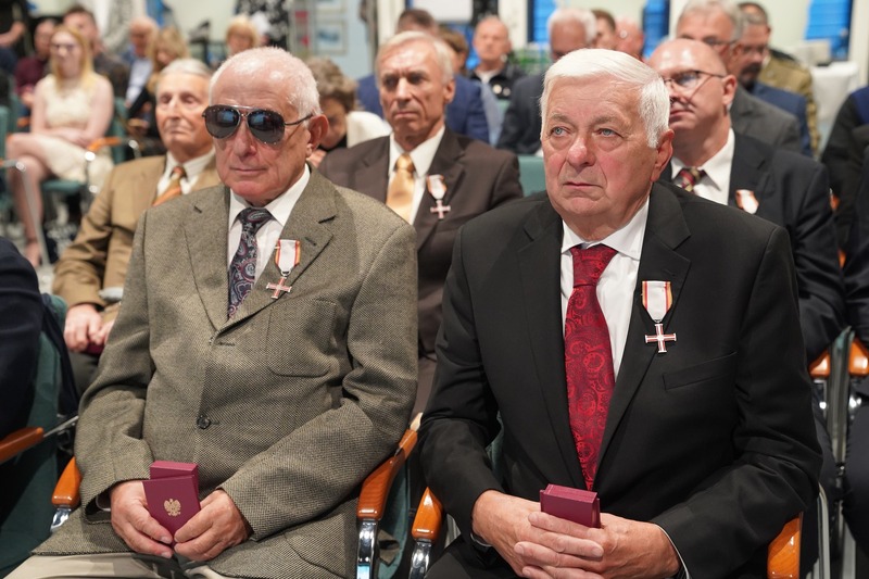 Uroczystość wręczenia odznaczeń państwowych działaczom opozycji antykomunistycznej z lat 1956-1989 – Szczecin, 16 października 2024 r.