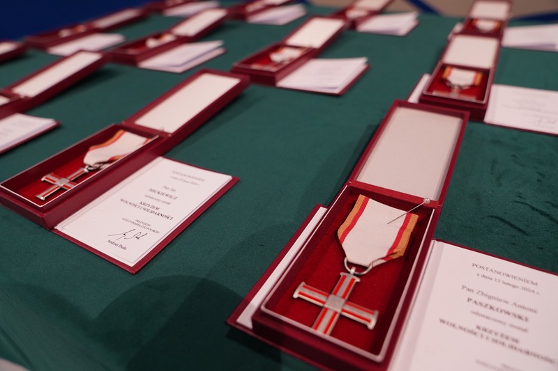 Uroczystość wręczenia odznaczeń państwowych działaczom opozycji antykomunistycznej z lat 1956-1989 – Szczecin, 16 października 2024 r.