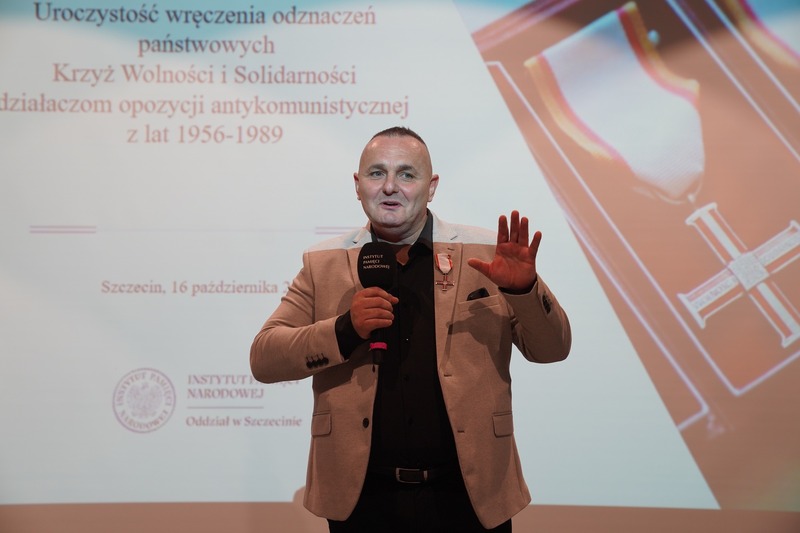 Uroczystość wręczenia odznaczeń państwowych działaczom opozycji antykomunistycznej z lat 1956-1989 – Szczecin, 16 października 2024 r.