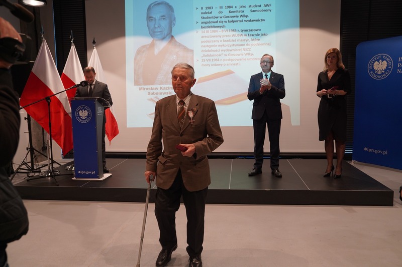 Uroczystość wręczenia odznaczeń państwowych działaczom opozycji antykomunistycznej z lat 1956-1989 – Szczecin, 16 października 2024 r.