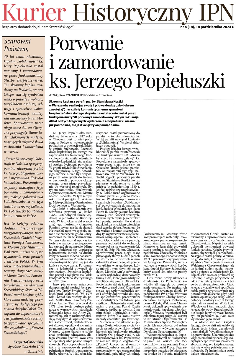 Kurier Historyczny IPN nr 4- 2024