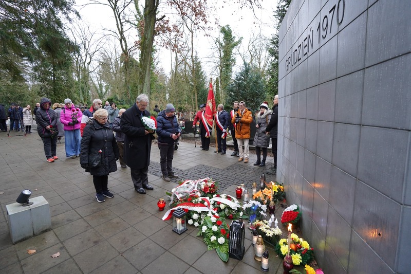 Uroczystości rocznicowe ku czci Ofiar Grudnia 1970 r. – Szczecin, 16 grudnia 2024