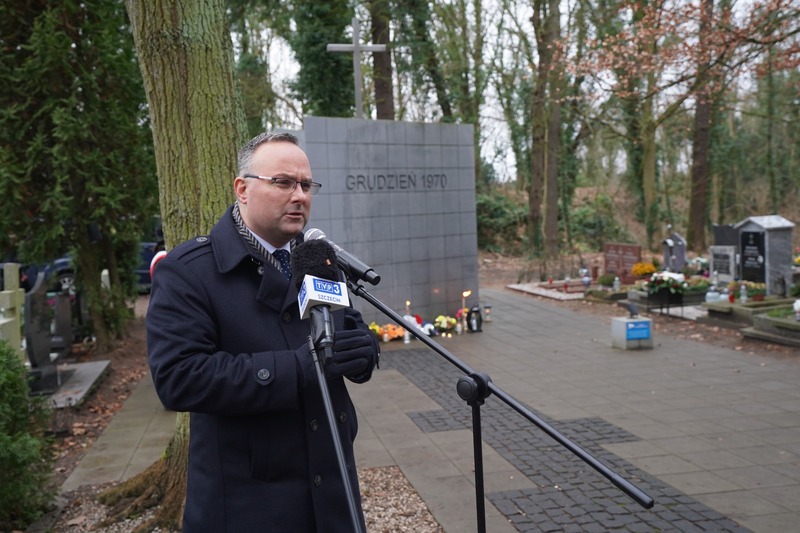 Uroczystości rocznicowe ku czci Ofiar Grudnia 1970 r. – Szczecin, 16 grudnia 2024