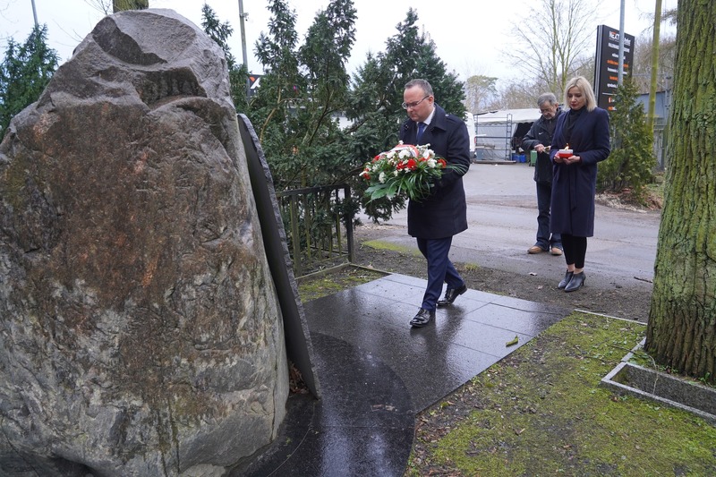 Obchody Międzynarodowego Dnia Pamięci o Ofiarach Holokaustu oraz 80. rocznicy wyzwolenia obozu Auschwitz-Birkenau – Szczecin, Wolin, 27 stycznia 2025