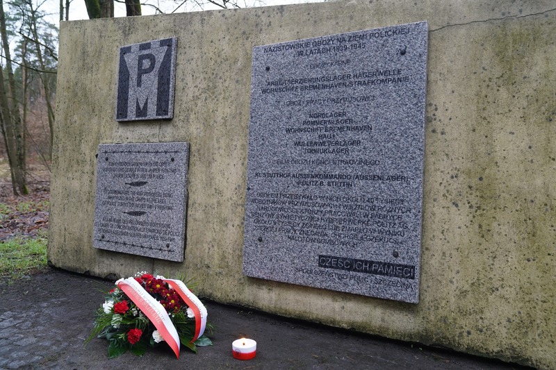 Obchody Międzynarodowego Dnia Pamięci o Ofiarach Holokaustu oraz 80. rocznicy wyzwolenia obozu Auschwitz-Birkenau – Szczecin, Wolin, 27 stycznia 2025