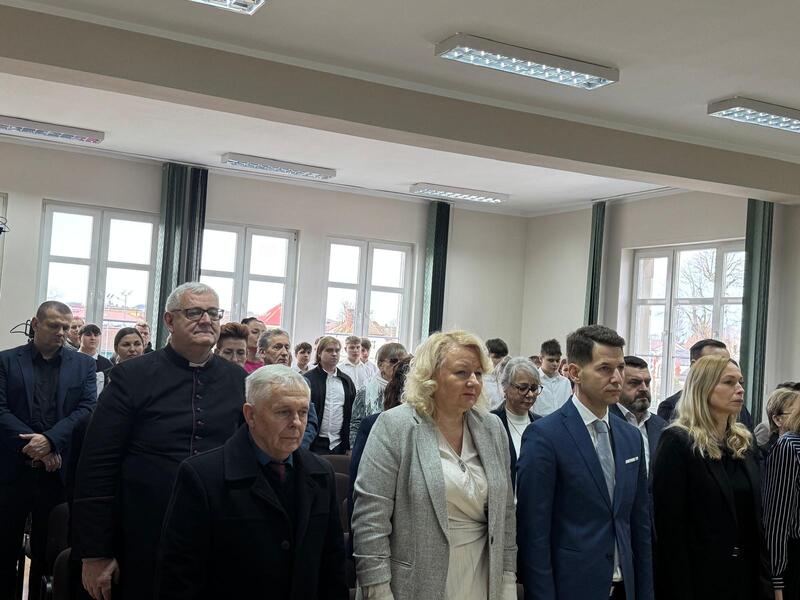 Obchody Międzynarodowego Dnia Pamięci o Ofiarach Holokaustu oraz 80. rocznicy wyzwolenia obozu Auschwitz-Birkenau – Szczecin, Wolin, 27 stycznia 2025