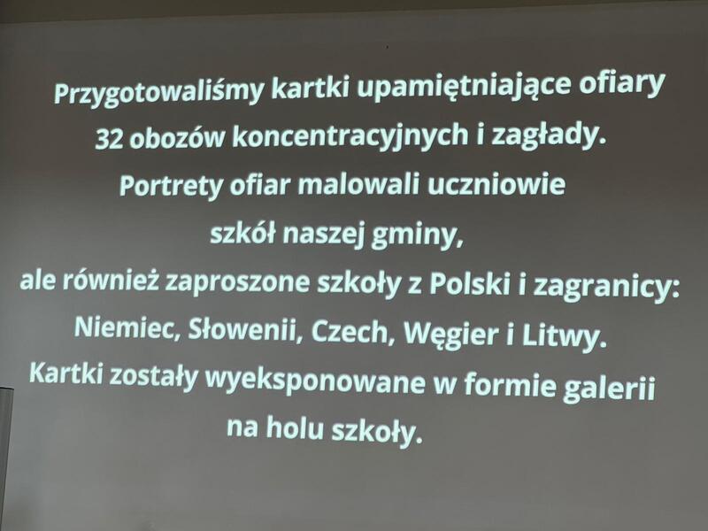 Obchody Międzynarodowego Dnia Pamięci o Ofiarach Holokaustu oraz 80. rocznicy wyzwolenia obozu Auschwitz-Birkenau – Szczecin, Wolin, 27 stycznia 2025