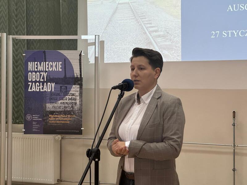 Obchody Międzynarodowego Dnia Pamięci o Ofiarach Holokaustu oraz 80. rocznicy wyzwolenia obozu Auschwitz-Birkenau – Szczecin, Wolin, 27 stycznia 2025
