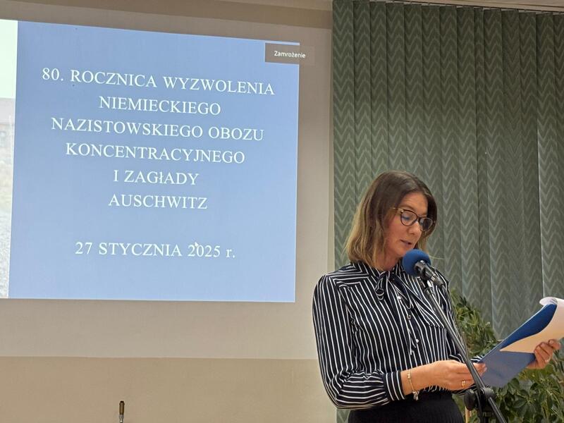 Obchody Międzynarodowego Dnia Pamięci o Ofiarach Holokaustu oraz 80. rocznicy wyzwolenia obozu Auschwitz-Birkenau – Szczecin, Wolin, 27 stycznia 2025