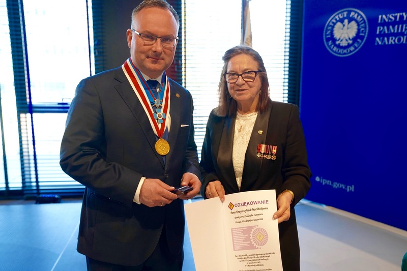 Gala wręczenia odznaczeń "Za Zasługi dla Stowarzyszenia Polaków Represjonowanych przez III Rzeszę – Szczecin, 15.04.2025