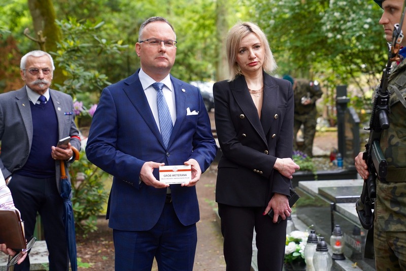 Kolejne miejsce pochówku na szczecińskim Cmentarzu Centralnym znalazło się w ewidencji grobów weteranów walk o wolność i niepodległość Polski.