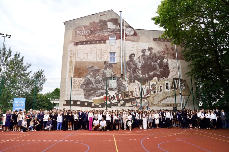 Nowy mural w Szczecinie – ku czci polskich żołnierzy, zdobywców Monte Cassino.