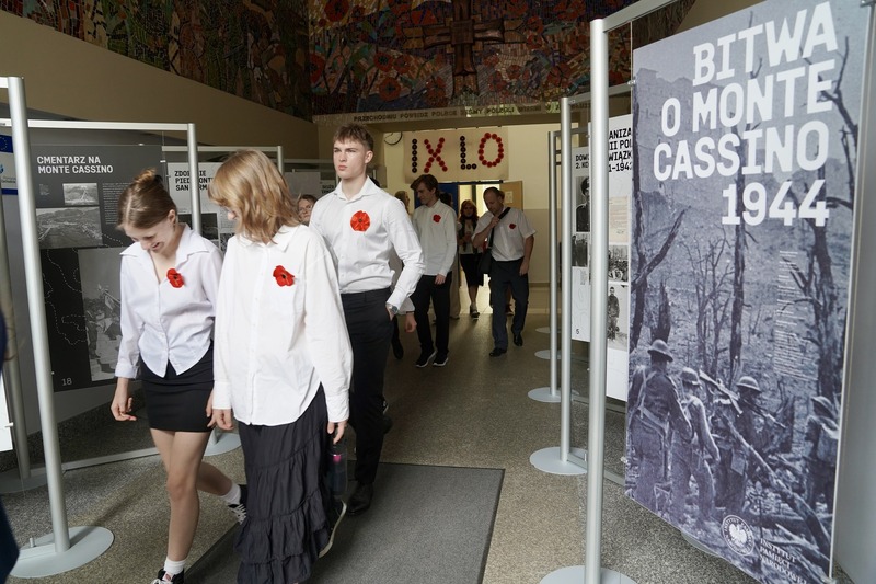 Nowy mural w Szczecinie – ku czci polskich żołnierzy, zdobywców Monte Cassino.