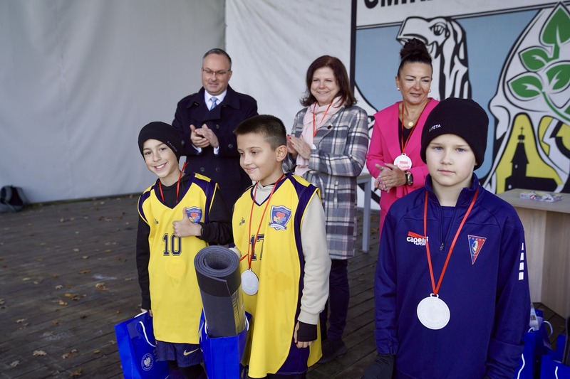 "Bieg Niepodległości" w Dobrej