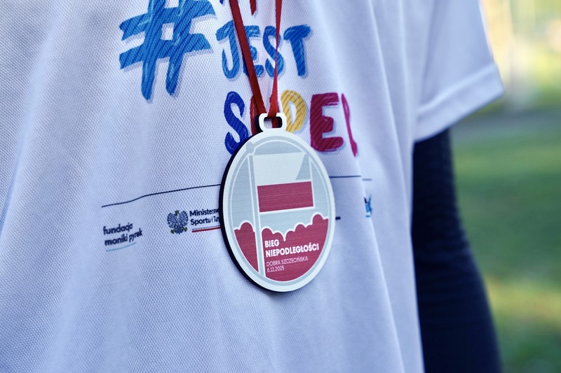 "Bieg Niepodległości" w Dobrej