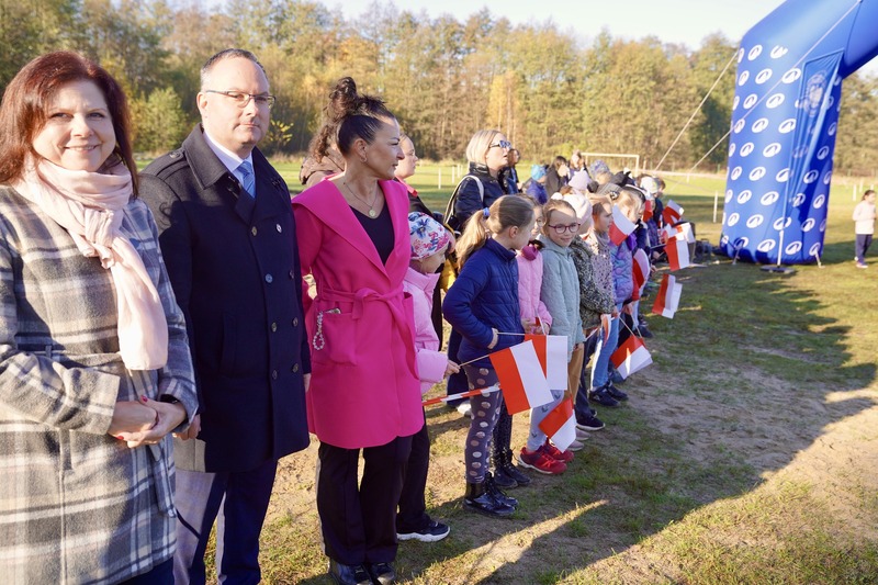 "Bieg Niepodległości" w Dobrej