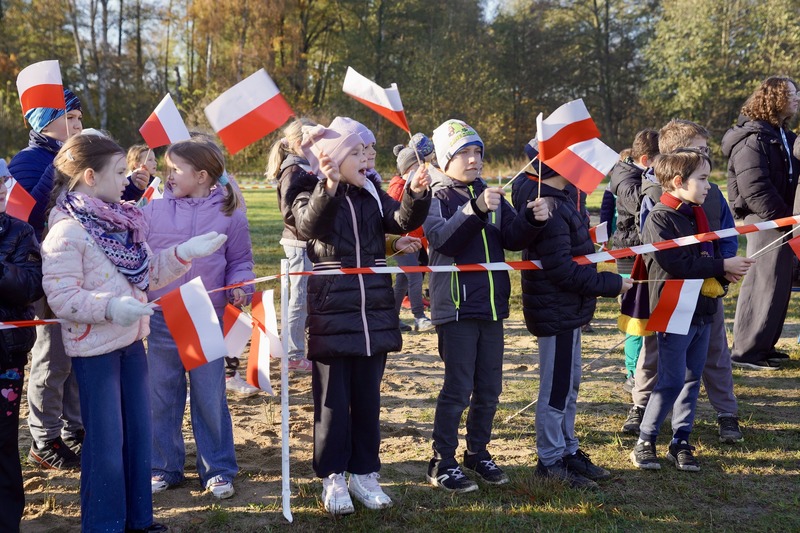 "Bieg Niepodległości" w Dobrej