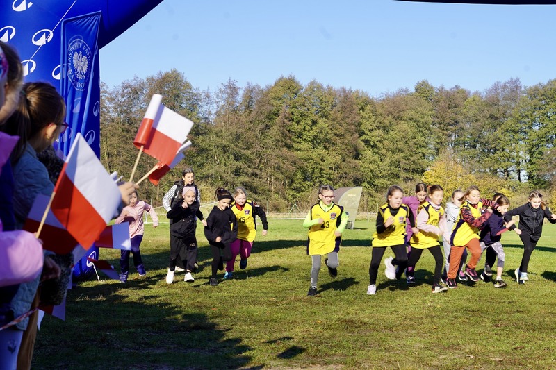 "Bieg Niepodległości" w Dobrej