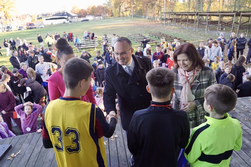 "Bieg Niepodległości" w Dobrej