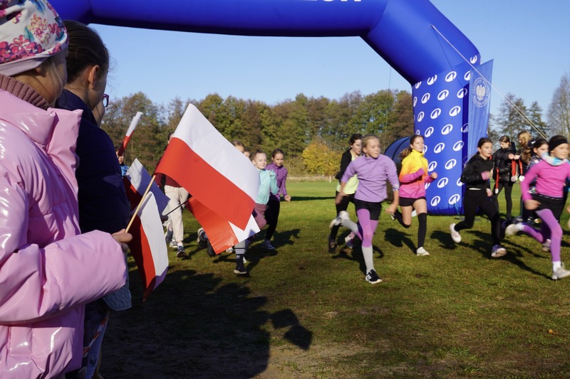 "Bieg Niepodległości" w Dobrej