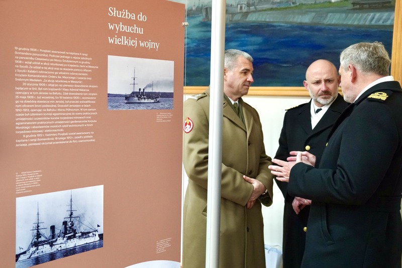 Wernisaż naszej wystawy „Wiceadmirał Kazimierz Porębski"